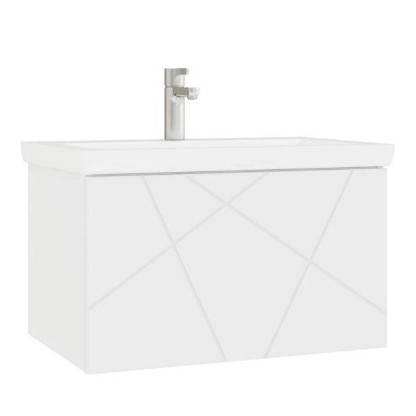 Тумба под раковину подвесная VIGO Geometry 033, 60 см