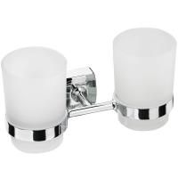 Двойной держатель стакана настенный "Keiz" Двойной держатель стакана настенный "Keiz"