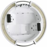 Акриловая ванна Gemy G9060B 210х210 с гидромассажем Акриловая ванна Gemy G9060B 210х210 с гидромассажем