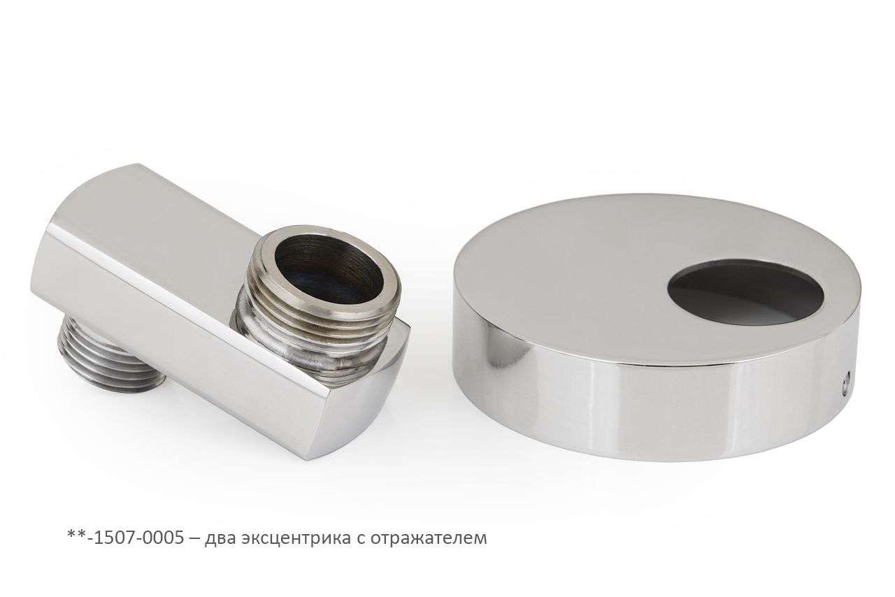 Эксцентрик TUBE нар.р. G 1/2" / нар.р. G 3/4" смещение 32 мм / 2 шт / (САТИН)