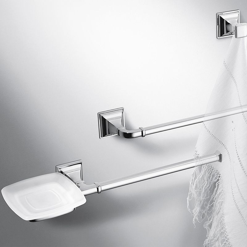 Полотенцедержатель + мыльница Colombo Design Portofino B3274 SX Хром Полотенцедержатель + мыльница Colombo Design Portofino B3274 SX Хром