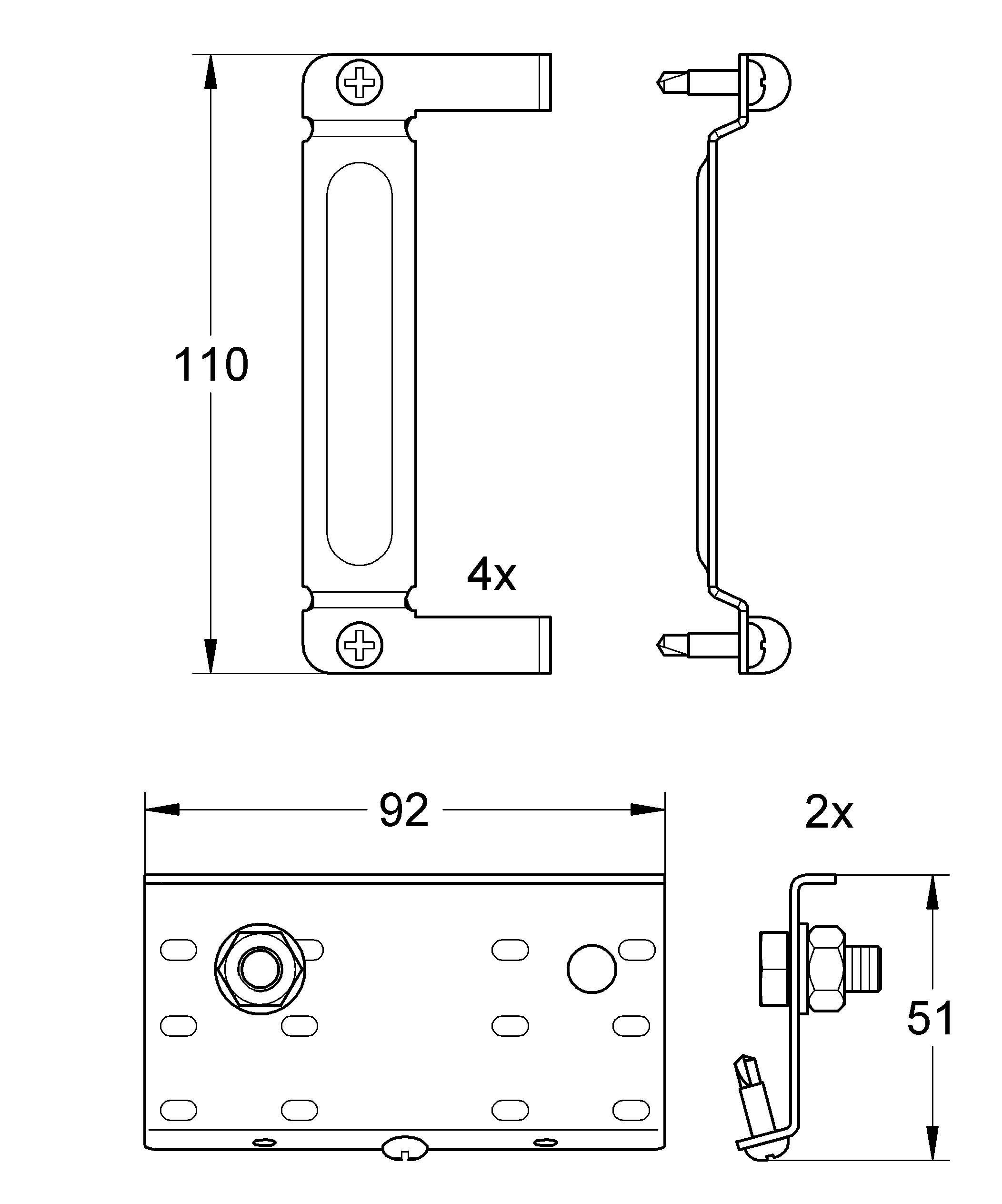 Монтажный набор GROHE Rapid Pro для Rapid SL (39049000)