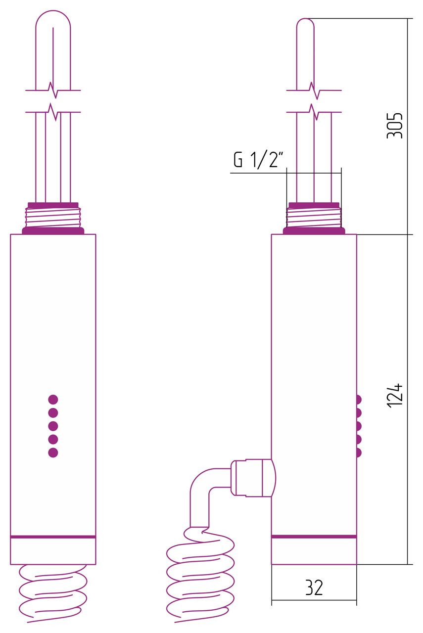 Модуль электрический многофункциональный "МЭМ СУНЕРЖА" (Состаренная Латунь)
