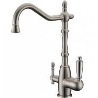 Смеситель для кухни ZorG Sanitary ZR 312 YF-33-NICKEL Никель