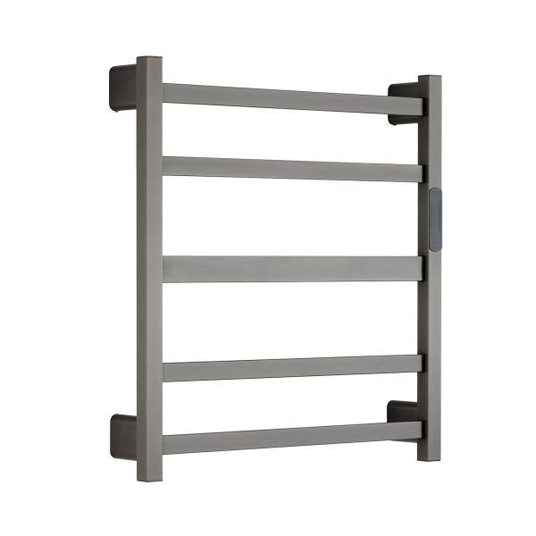 Полотенцесушитель электрический RAGLO R350.02.09 настенный сенсорный с терморегулятором, графит