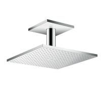 AX ShowerSolution Верхний душ, 300x300мм, 1jet, с  держателем 100мм, потолочный монтаж, цвет: хром AX ShowerSolution Верхний душ, 300x300мм, 1jet, с  держателем 100мм, потолочный монтаж, цвет: хром