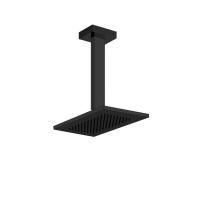 Gessi Rettangolo Верхний душ для потолочного крепления 216x140мм, высота 270мм, цвет: черный