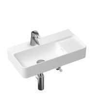 Комплект 4 в 1 Lavinia Boho Bathroom Sink 21510440, накладная фарфоровая раковина 60 см, смеситель с донным клапаном, латунный сифон, угловые вентили 2 шт.