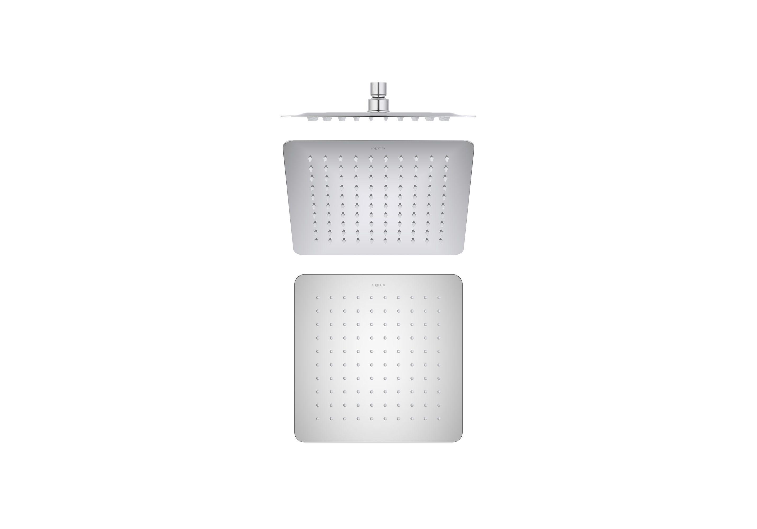 Квадратный верхний душ  250*250*2 мм AQUATEK AQ2072CR Квадратный верхний душ  250*250*2 мм AQUATEK AQ2072CR