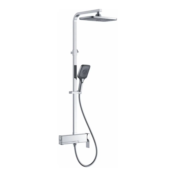 Душевая система Rose R1036, хром