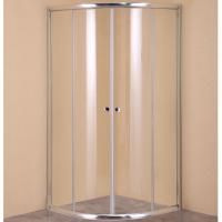 Душевой уголок Agger A01-100TCR/G 100x100 профиль Хром стекло прозрачное