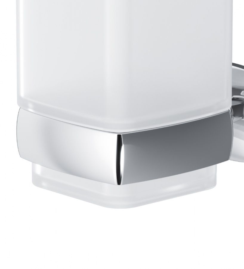 A9034300 Gem, Стеклянный стакан с настенным держателем A9034300 Gem, Стеклянный стакан с настенным держателем