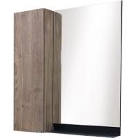 Зеркало со шкафом Comforty Кельн 75 4149061 Дуб темный