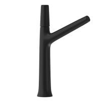 Смеситель для раковины, Cisal, Vita, тип открывания воды-однорычажный, отверстия для монтажа-1, высота, мм-310, вынос излива, мм-165, цвет-Matt Black