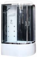 Душевая кабина Royal Bath RB 8120BK3-BT-CH (черное/прозрачное) левая Душевая кабина Royal Bath RB 8120BK3-BT-CH (черное/прозрачное) левая