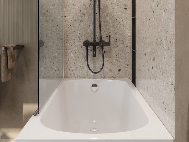 Акриловая ванна CEZARES ECO-175-75-41-W37, 175x75x44, артикул ECO-175-75-41-W37