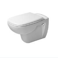Duravit D-Code Комплект: подвесной унитаз Rimless 257009 355х545 мм.+ сиденье с автоматическим закрыванием 006739 (''СПЕЦЦЕНА с нашего склада'')
