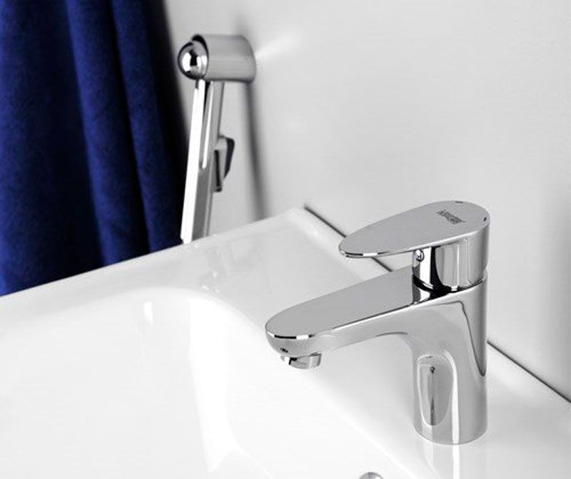 Смеситель для раковины WasserKRAFT Leine 3508 с гигиеническим душем Хром