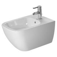 DURAVIT Happy D.2 Биде подвесное с 1 отв под смеситель, с креплением, цвет белый ЦЕНА)