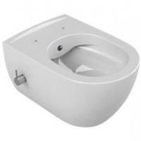 Bianca подвесной унитаз с биде белый глянец