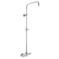 FIMA|Carlo Frattini Wellness Смеситель для душа внешнего монтажа, термостатический, с душевой стойкой, цвет хром