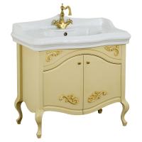 IMPERO База L87xH74xP52 см. для раковины 90 см, 2 двери, цвет: DECAPE SABBIA