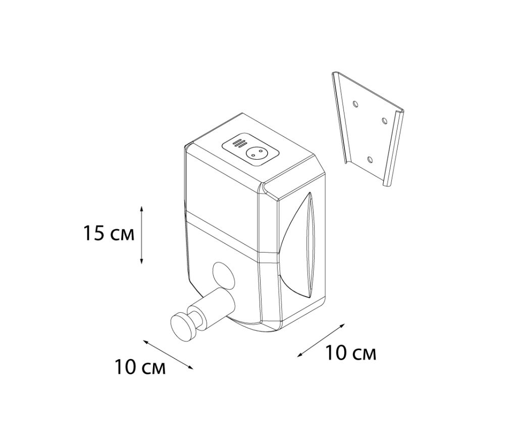 Дозатор жидкого мыла Fixsen Hotel FX-31012 Хром, артикул FX-31012