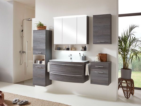 Комплект мебели Marlin 3040city, 1200 мм (2 ящика), цвет каштан графитовый