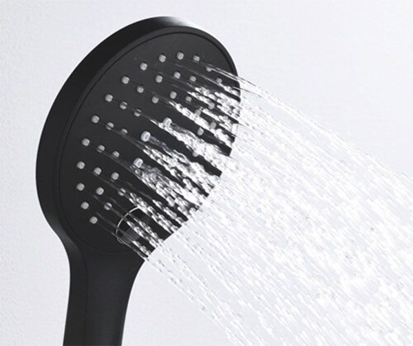 Душевая система WasserKRAFT Elbe A177477 с термостатом Черная