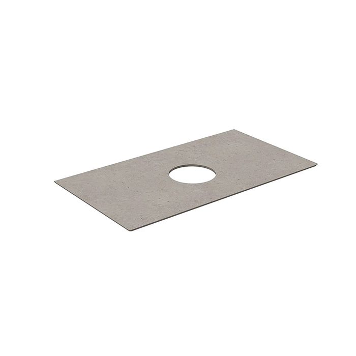 Спец. изделие декоративное для накладных раковин MAGICA Риккарди 90 см, серый матовый (без отвер.)