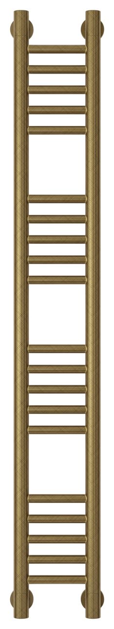 Полотенцесушитель водяной "Богема+" прямая 1200х150 (Состаренная БРОНЗА)