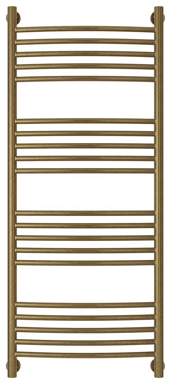 Полотенцесушитель водяной "Богема+" 1200х500 (Состаренная БРОНЗА)