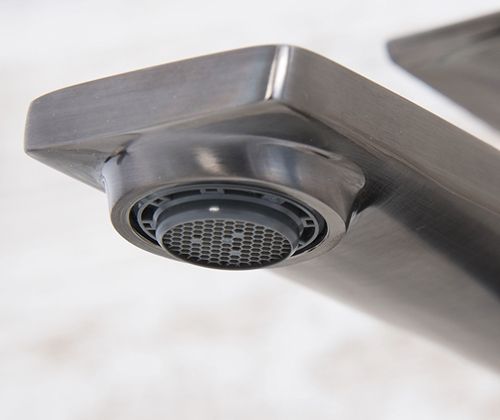 Смеситель для раковины WasserKRAFT Wiese 8403H Оружейная сталь