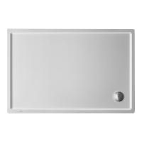 Duravit Starck Slimline Поддон акриловый  прямоугольный  1300х900х55 mm, d90, цвет белый