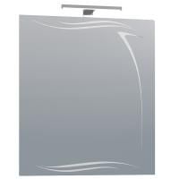 Зеркало Vigo Olivia 70 с подсветкой Белое