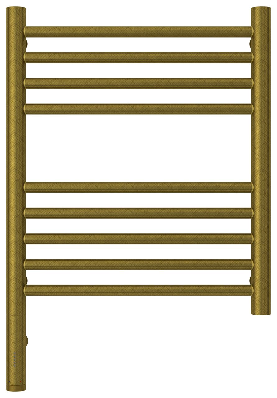 Полотенцесушитель электрический "БОГЕМА 3.0" прямая 500х400 / МЭМ левый (Состаренная бронза)