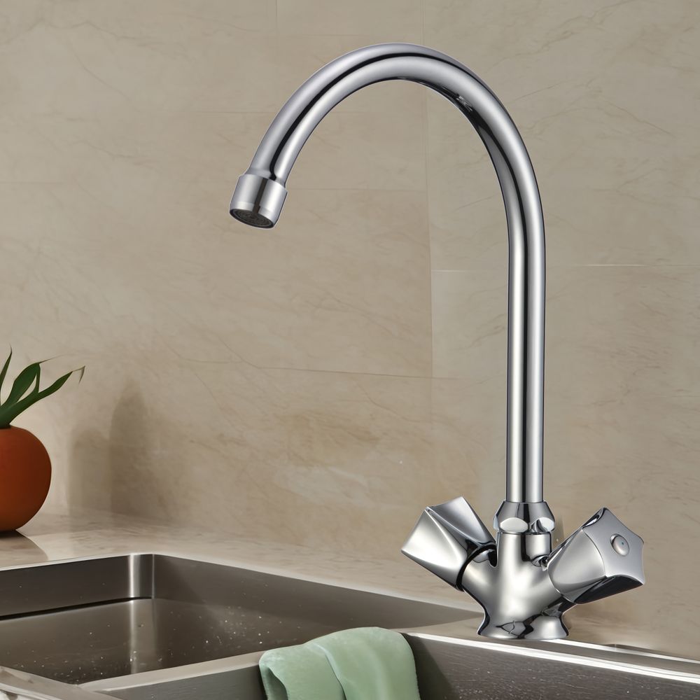 Смеситель для кухни WesnaArt KAMILA KAM16-110-23430, хром, артикул KAM16-110-23430