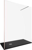 Душевая перегородка Allen Brau Infinity 1 160 3.21035.60 медь браш