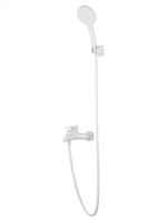 Смеситель для ванны с душем WONZON & WOGHAND ALFA, Белый матовый (WW-AE3204-MW)
