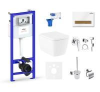 Комплект 10 в 1 Lavinia Boho Aveo Rimless 75110727, премиум с пластиковой клавишей