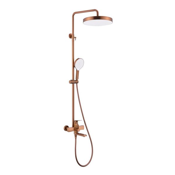 Душевая система Raglo R07.24.33, матовая медь
