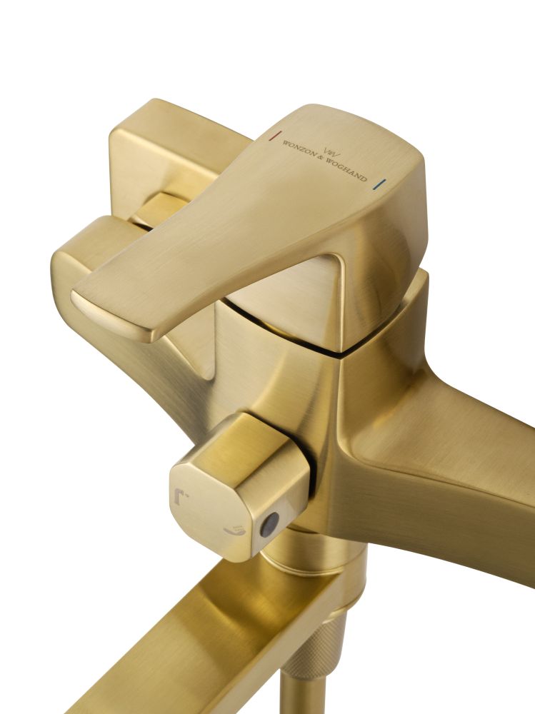 Смеситель для ванны WONZON & WOGHAND FLEX, Брашированное золото (WW-639906-BG)