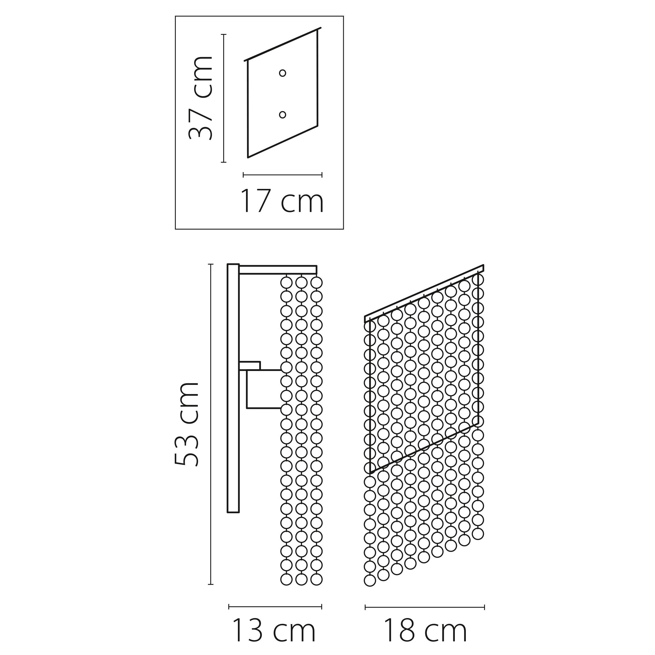 Бра Nuvola Lightstar Premium 709634