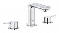 Смеситель для раковины GROHE Lineare New на 3 отверстия с донным клапаном, хром (20304001) Смеситель для раковины GROHE Lineare New на 3 отверстия с донным клапаном, хром (20304001)