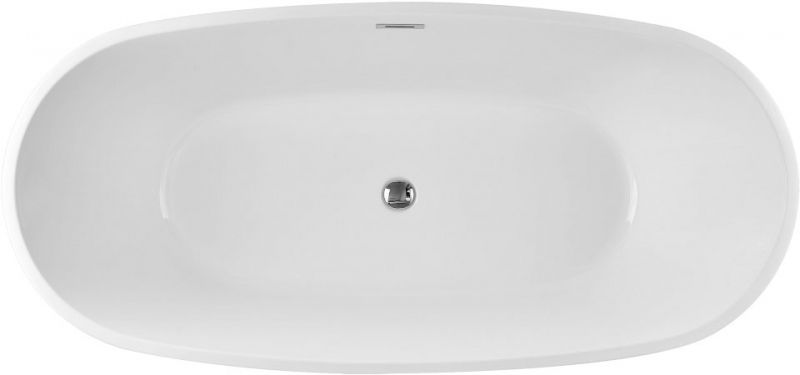 Акриловая ванна Swedbe Vita 170x80 8815 без гидромассажа Акриловая ванна Swedbe Vita 170x80 8815 без гидромассажа