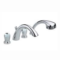 Nicolazzi Cristallo Смеситель на борт ванны на 4 отверстия, излив: 201мм, цвет: хром Nicolazzi Cristallo Смеситель на борт ванны на 4 отверстия, излив: 201мм, цвет: хром