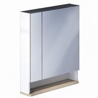 Зеркальный шкаф Iddis Carlow 70 Белый Дерево