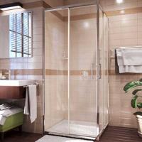 Душевой уголок WasserKRAFT Main 41S03 90x90x200 квадратный Хром