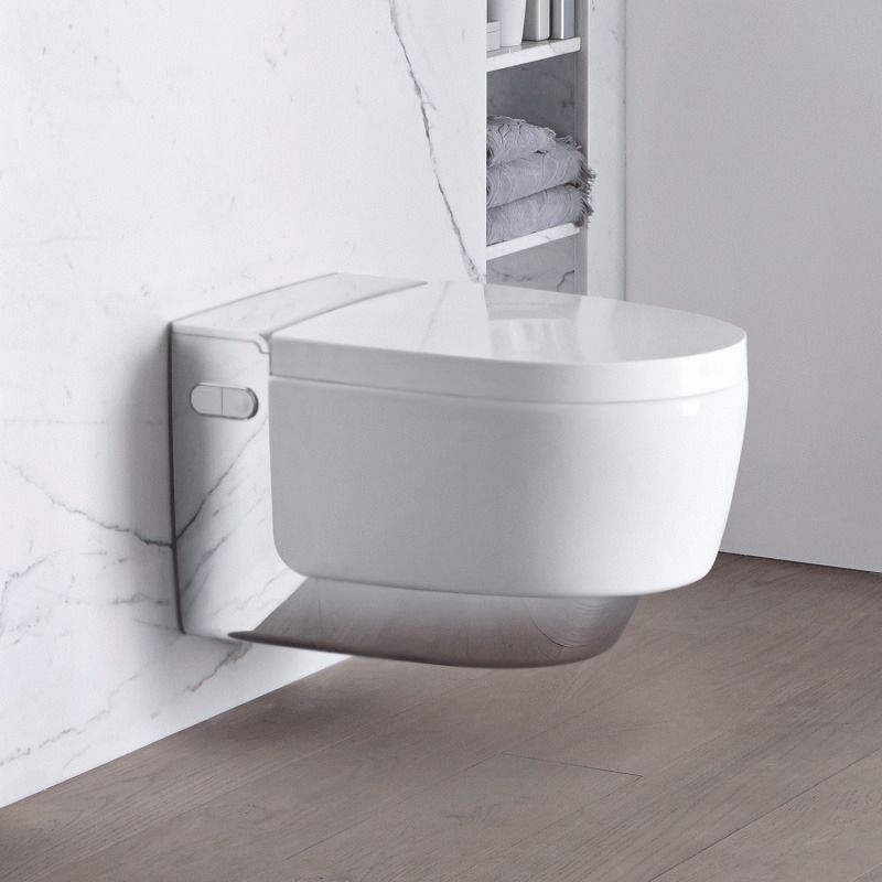 Унитаз биде Geberit AquaClean Mera Comfort 146.214.21.1 Белый альпин/Хром Унитаз биде Geberit AquaClean Mera Comfort 146.214.21.1 Белый альпин/Хром
