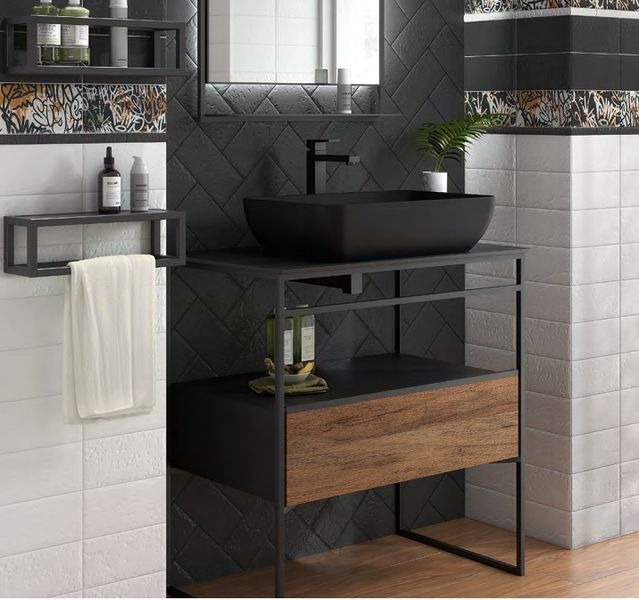 Керамическая плитка Kerama Marazzi Граффити белый 19060 настенная 9,9х20 см